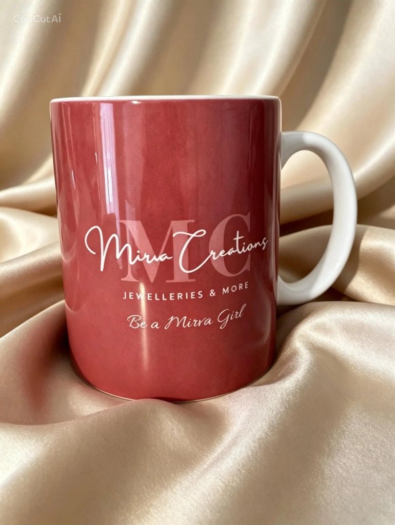 Be a Mirva Girl — Porcelain Mug - Mirva Creations
