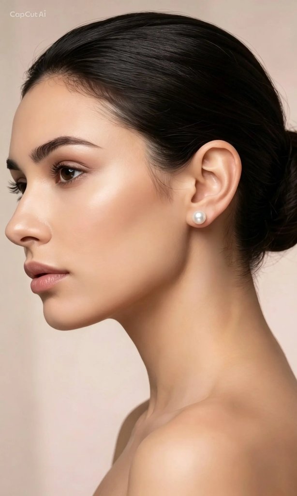 Pearl Stud Earrings – Φυσικά Καλλιεργήσιμα Μαργαριτάρια - Mirva Creations
