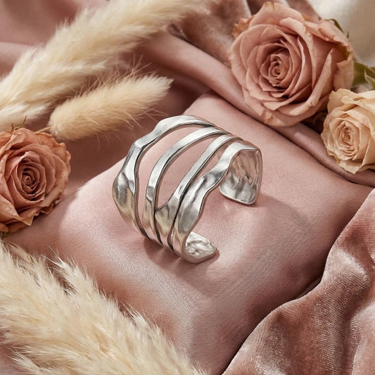Silver Passion Δαχτυλίδι Πολλαπλό | Ατσάλι 316L - Mirva Creations